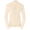 Pure Golf Sorrell Cable Knit Lined Ladies Golf Jumper Champagne