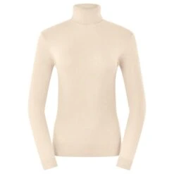 Pure Golf Simone Ladies Golf Roll Neck Champagne