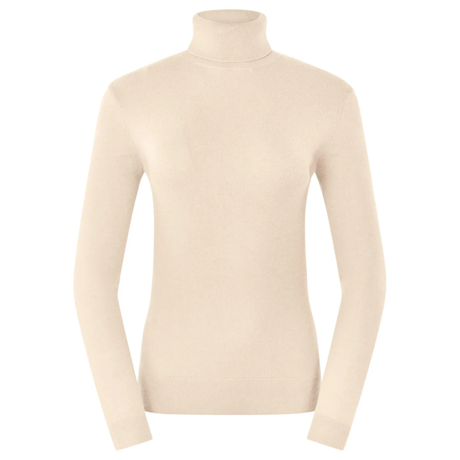 Pure Golf Simone Ladies Golf Roll Neck Champagne 3 Pure Golf Simone Ladies Golf Roll Neck Champagne