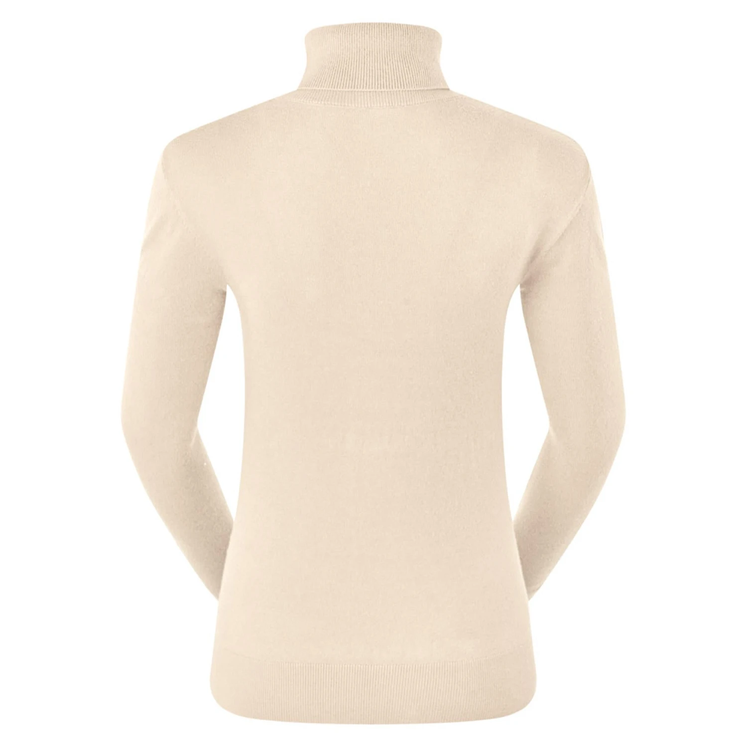 Pure Golf Simone Ladies Golf Roll Neck Champagne 4 Pure Golf Simone Ladies Golf Roll Neck Champagne - Image 2