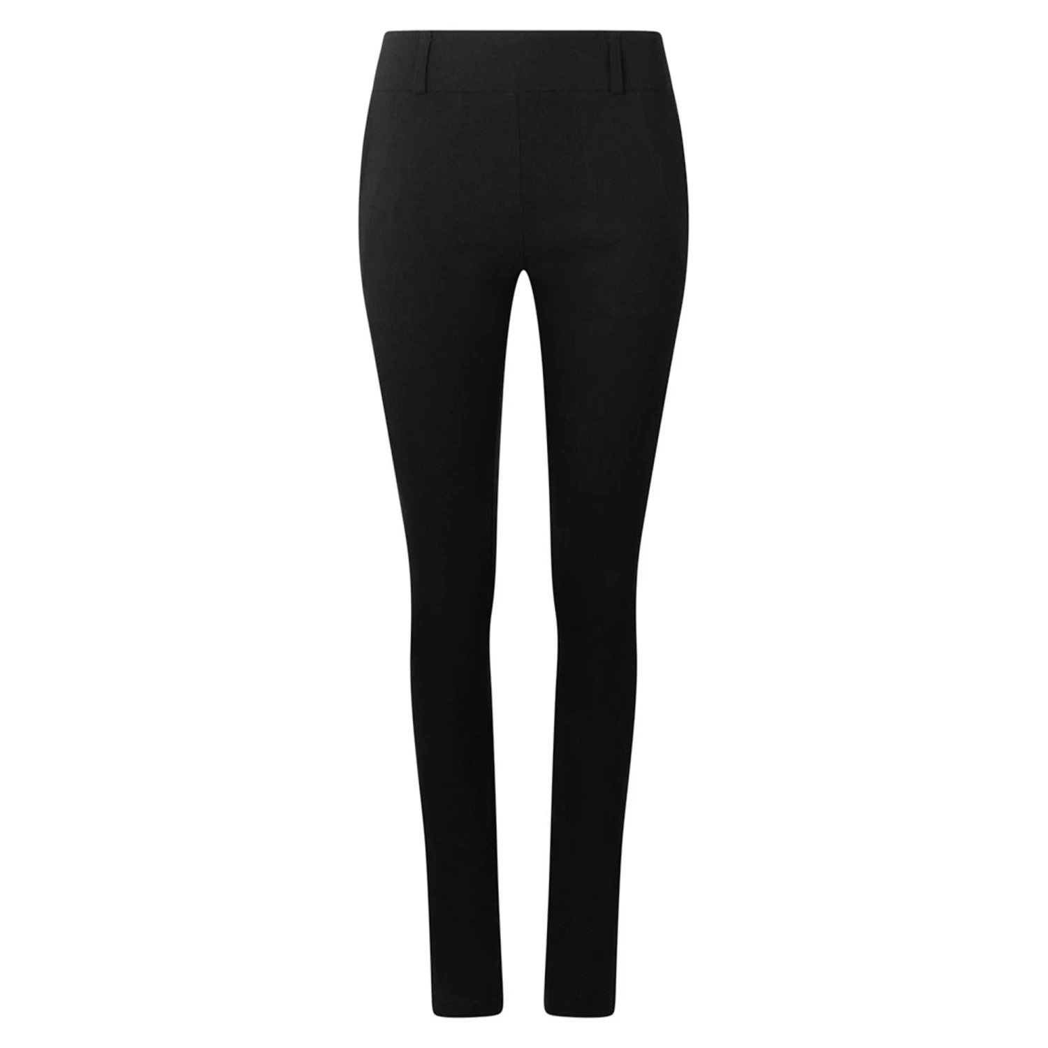 Pure Golf Charm Pull On Ladies Golf Trousers Black 29 Inch 3 Pure Golf Charm Pull On Ladies Golf Trousers Black 29 Inch