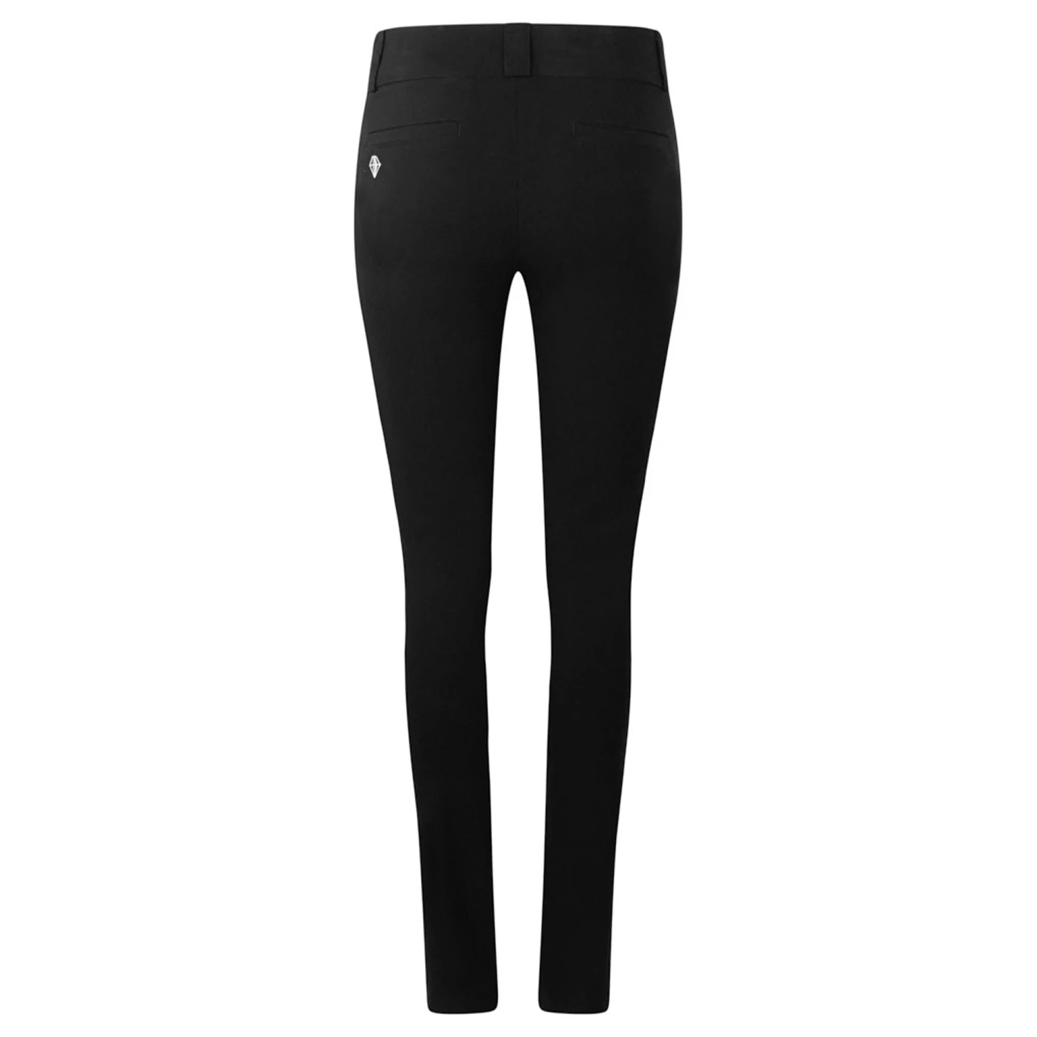 Pure Golf Charm Pull On Ladies Golf Trousers Black 29 Inch 4 Pure Golf Charm Pull On Ladies Golf Trousers Black 29 Inch - Image 2