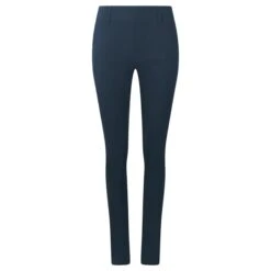 Pure Golf Charm Pull On Ladies Golf Trousers Navy 31 Inch -Teepeg Store image437290942