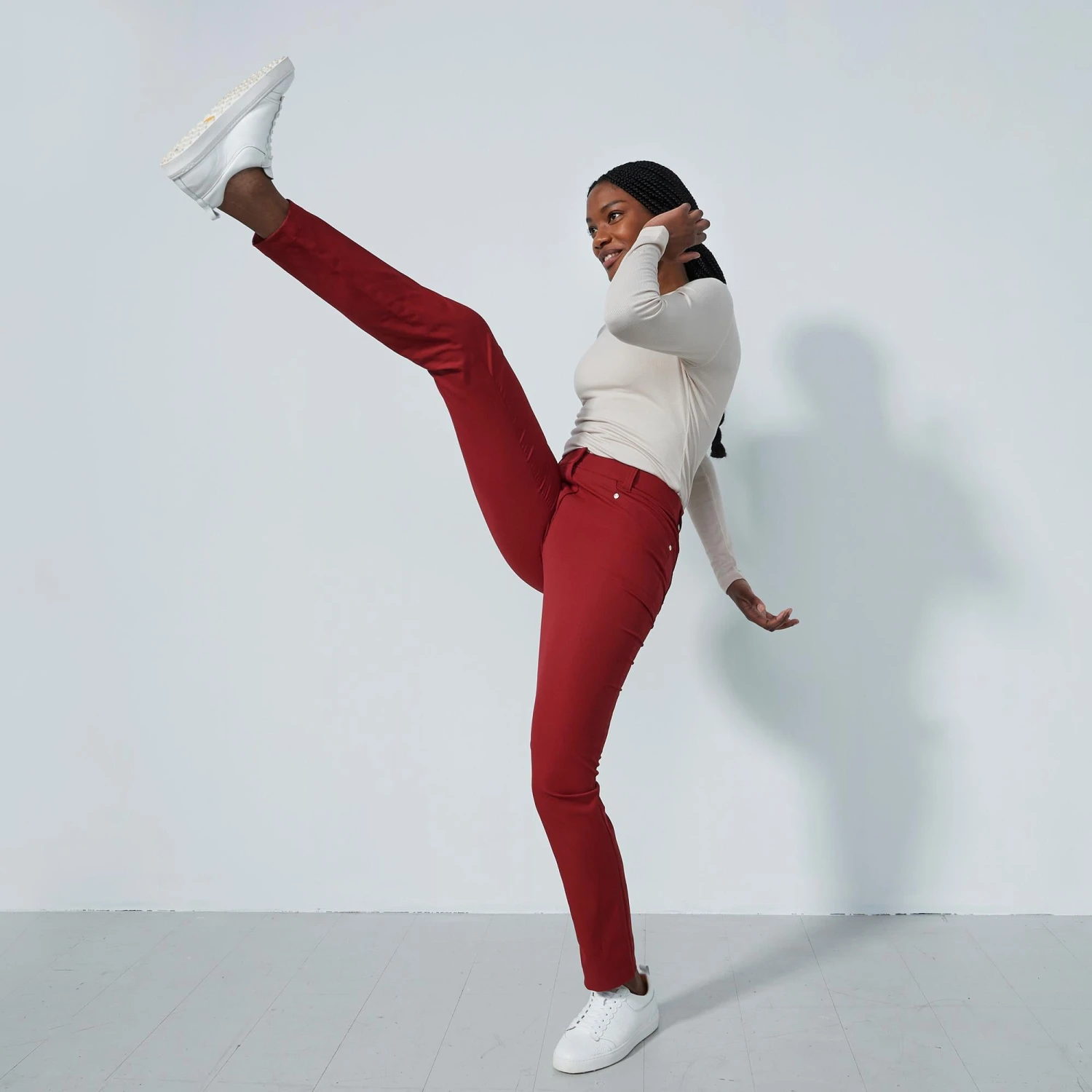 Daily Sports Lyric Ladies Golf Trousers Umbria 29 Inch 9 Daily Sports Lyric Ladies Golf Trousers Umbria 29 Inch - Image 7