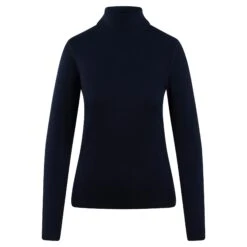 Daily Sports Ancona Ladies Golf Roll Neck Navy