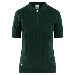 Daily Sports Madelene Knitted Ladies Golf Polo Shirt Nori Green