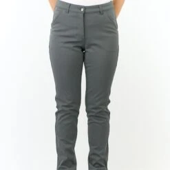 Pure Golf Bernie Ladies Thermal Winter Golf Trousers Charcoal Grey 31 Inch -Teepeg Store image437335272