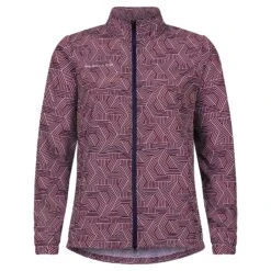 Rohnisch Ladies Packable Wind Golf Jacket Hexagon Red 9 Rohnisch Ladies Packable Wind Golf Jacket Hexagon Red -Teepeg Store image437899177