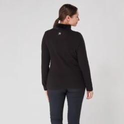 Swing Out Sister Tigress Faux Fur Ladies Golf Polo Shirt Pearl Black 12 Swing Out Sister Tigress Faux Fur Ladies Golf Polo Shirt Pearl Black -Teepeg Store image438360213