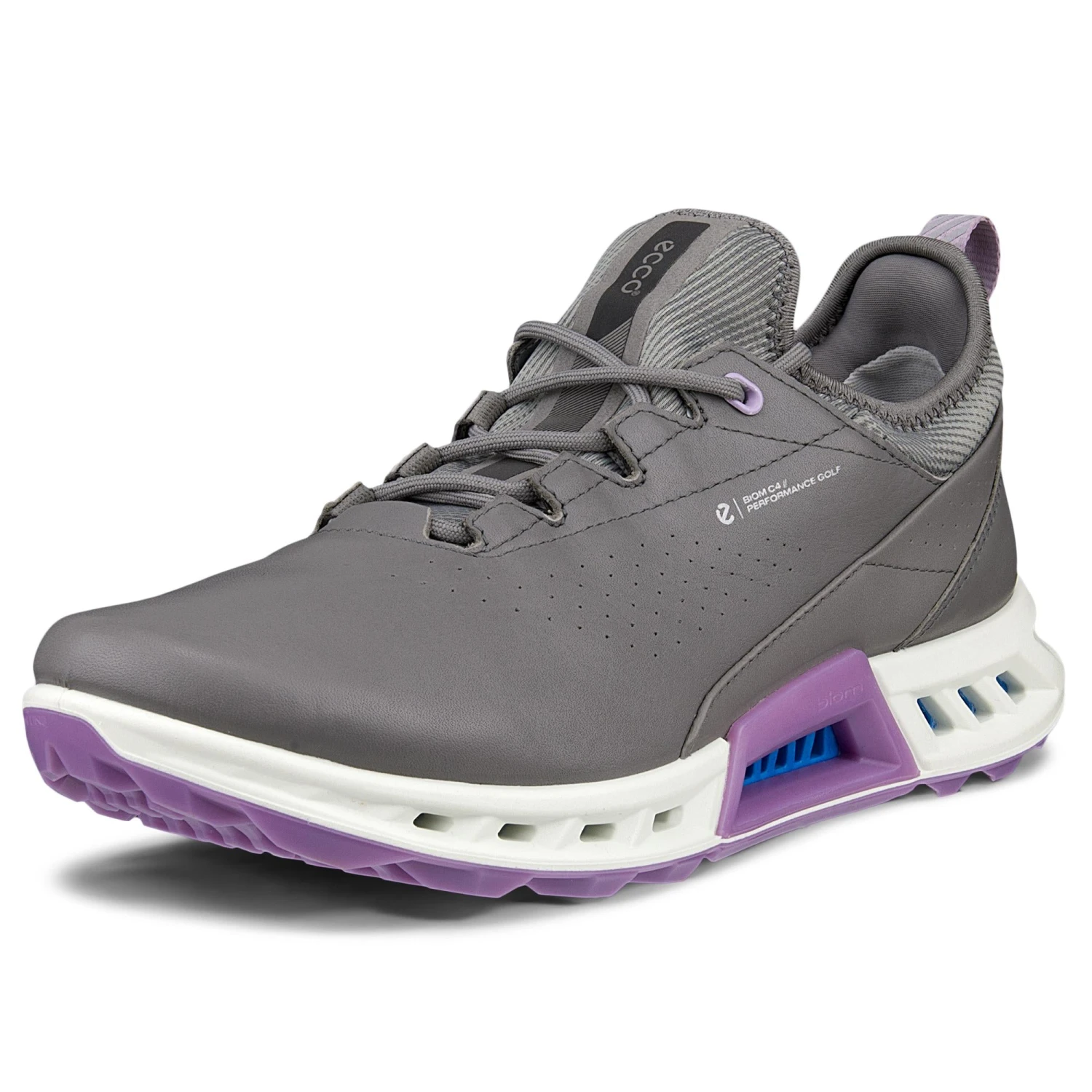 Ecco Biom C4 Gore-Tex Ladies Golf Shoes Steel/Lavender Mist 5 Ecco Biom C4 Gore-Tex Ladies Golf Shoes Steel/Lavender Mist - Image 3