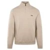Boss Momentum-X Mens Quarter Zip Sweater Light Beige -Teepeg Store image443172337