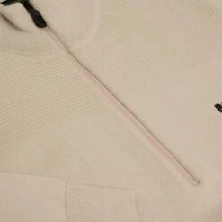 Boss Momentum-X Mens Quarter Zip Sweater Light Beige -Teepeg Store image443172341