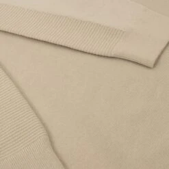 Boss Momentum-X Mens Quarter Zip Sweater Light Beige -Teepeg Store image443172346