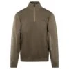Boss Zhine Mens Quarter Zip Sweater Taupe -Teepeg Store image443172906
