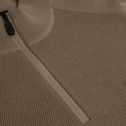 Boss Zhine Mens Quarter Zip Sweater Taupe 10 Boss Zhine Mens Quarter Zip Sweater Taupe -Teepeg Store image443172910
