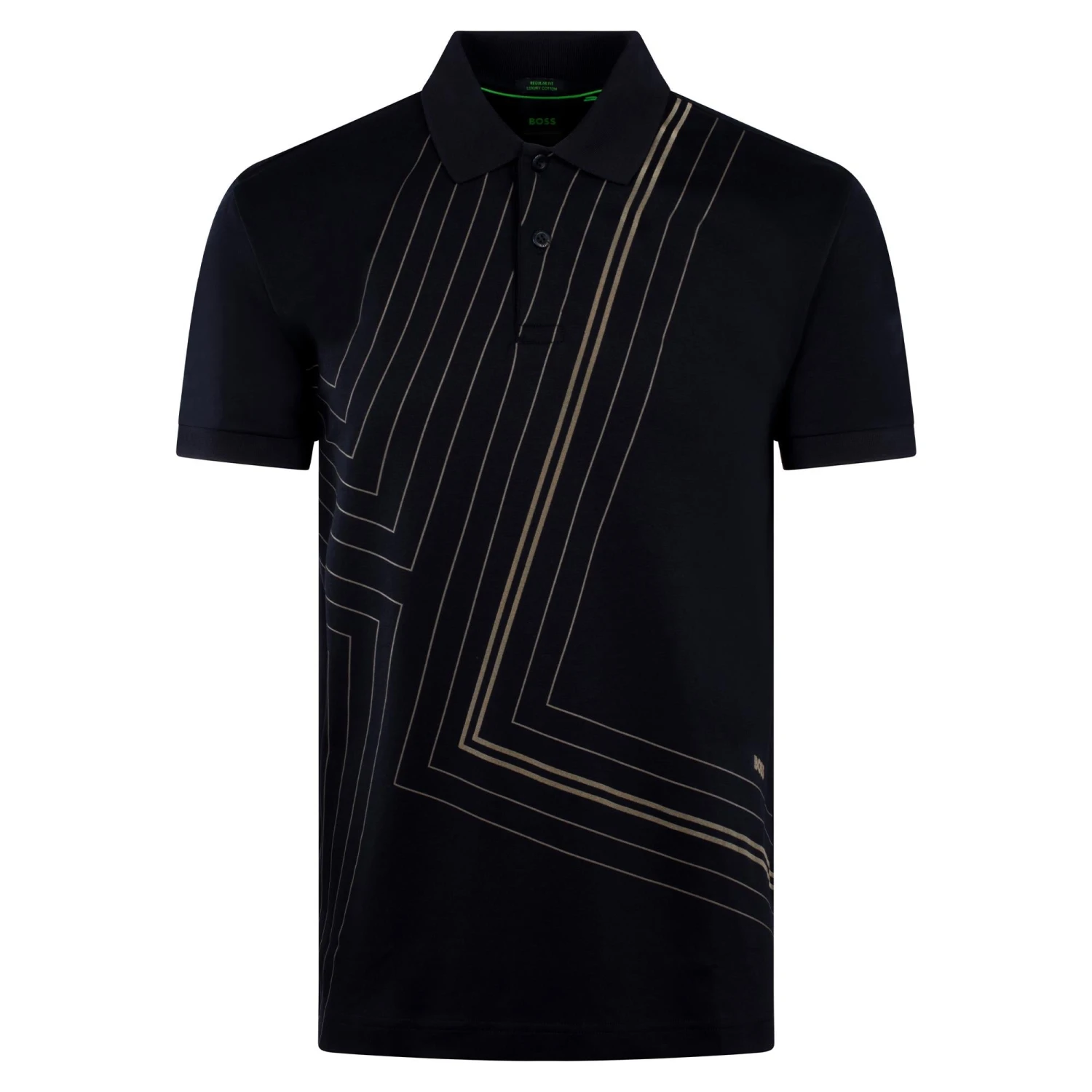 Boss Paddy 2 Mens Polo Shirt Black 3 Boss Paddy 2 Mens Polo Shirt Black