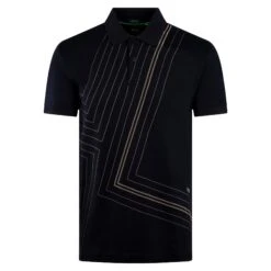 Boss Paddy 2 Mens Polo Shirt Black 13 Boss Paddy 2 Mens Polo Shirt Black -Teepeg Store image443173374
