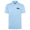 Lacoste Classic Fit L1212 Graphic Badge Polo Shirt Pale Blue -Teepeg Store image443181188