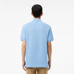 Lacoste Classic Fit L1212 Graphic Badge Polo Shirt Pale Blue 18 Lacoste Classic Fit L1212 Graphic Badge Polo Shirt Pale Blue -Teepeg Store image443181200