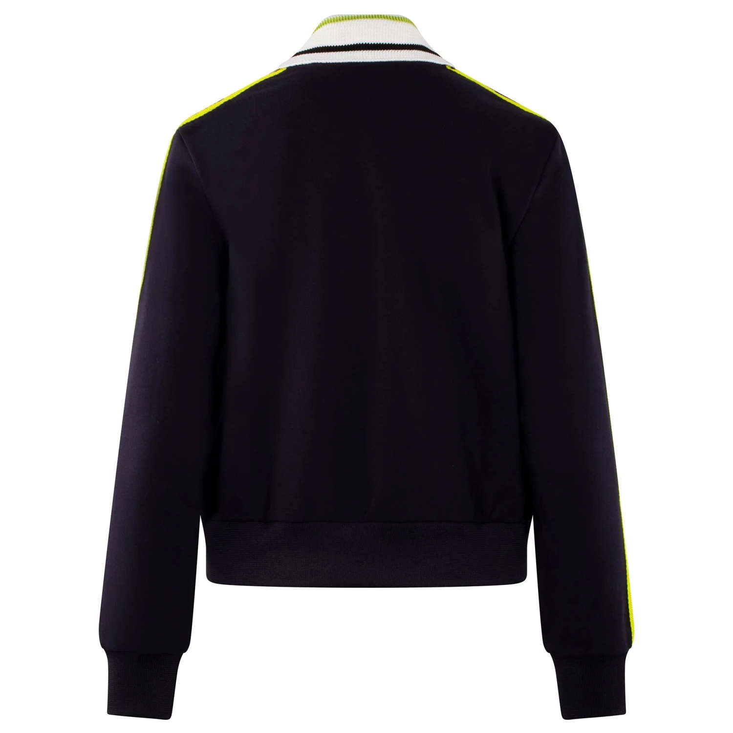 Ladies Lacoste French Made Paris Zipped Track Jacket Navy 4 Ladies Lacoste French Made Paris Zipped Track Jacket Navy - Image 2