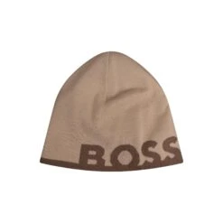 Boss Arev_Beanie Hat Taupe