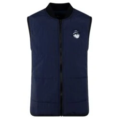 Malbon Golf Cooper Bucket Padded Vest Navy