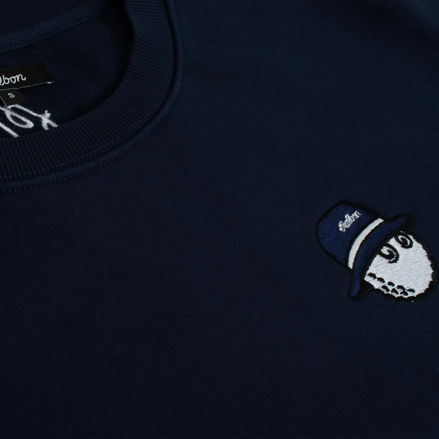 Malbon Golf Cooper Bucket G.D Crewneck Sweatshirt Navy 5 Malbon Golf Cooper Bucket G.D Crewneck Sweatshirt Navy - Image 3