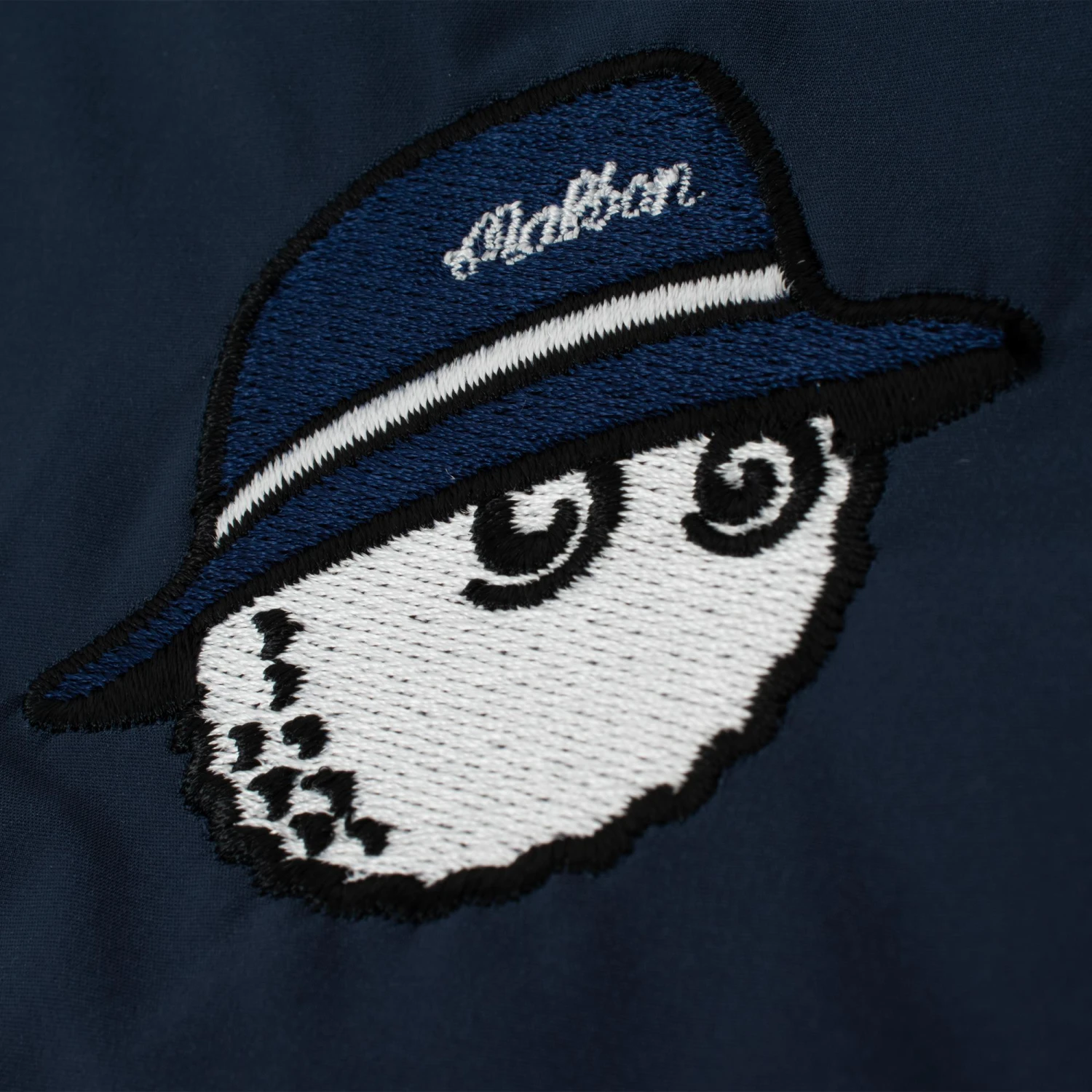 Malbon Golf Cooper Bucket Nylon Anorak Golf Jacket Navy 8 Malbon Golf Cooper Bucket Nylon Anorak Golf Jacket Navy - Image 6