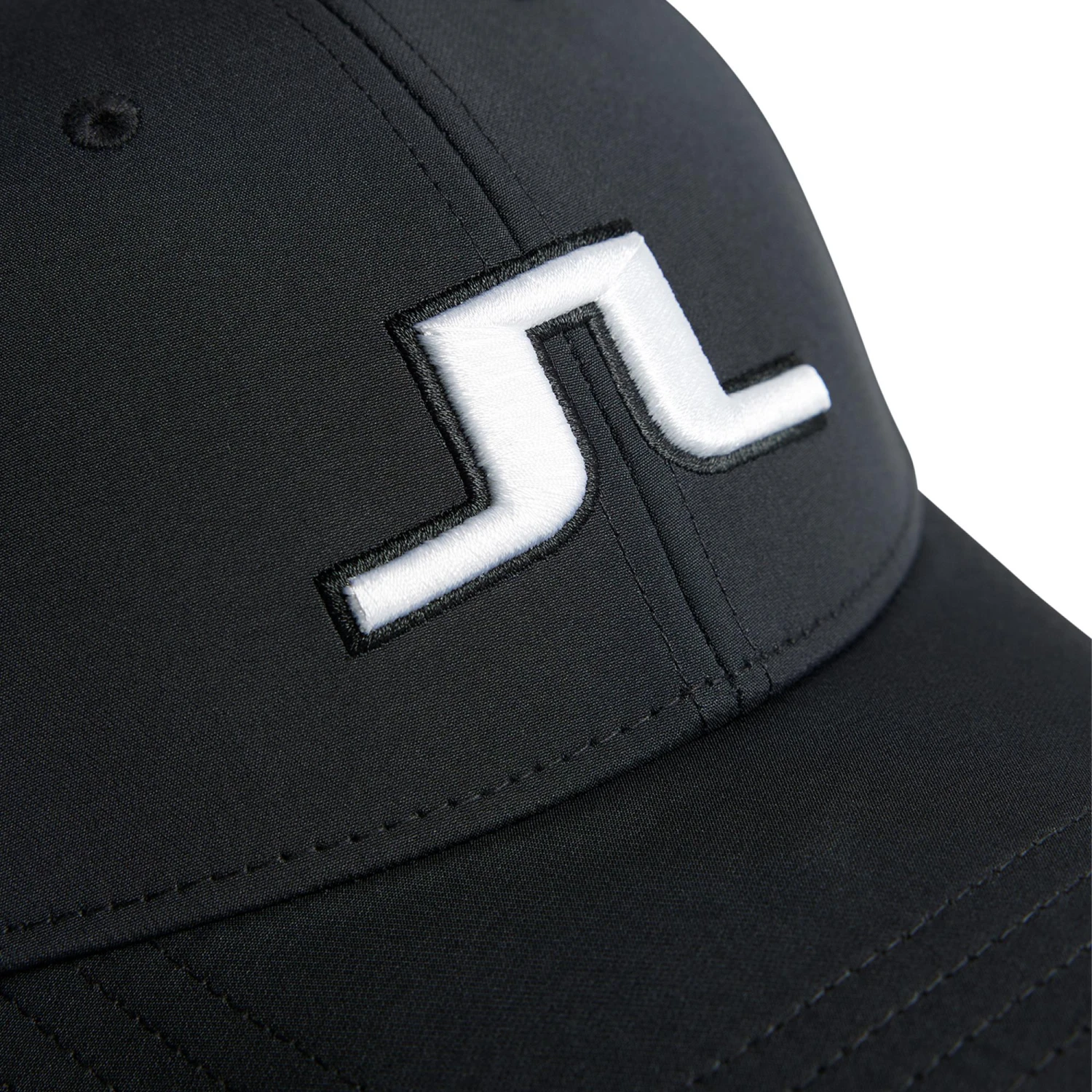 J.Lindeberg J Lindeberg Angus Mens Golf Cap Black 5 J.Lindeberg J Lindeberg Angus Mens Golf Cap Black - Image 3