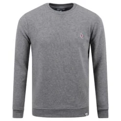 Jones Original Red Golf Bag Mens Sweatshirt Grey