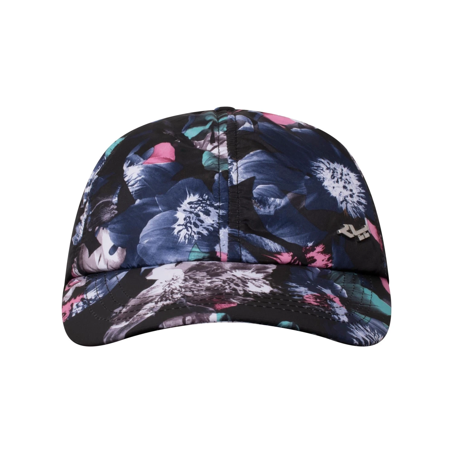 Rohnisch Padded Logo Ladies Golf Cap Dark Midnight Garden 7 Rohnisch Padded Logo Ladies Golf Cap Dark Midnight Garden - Image 5