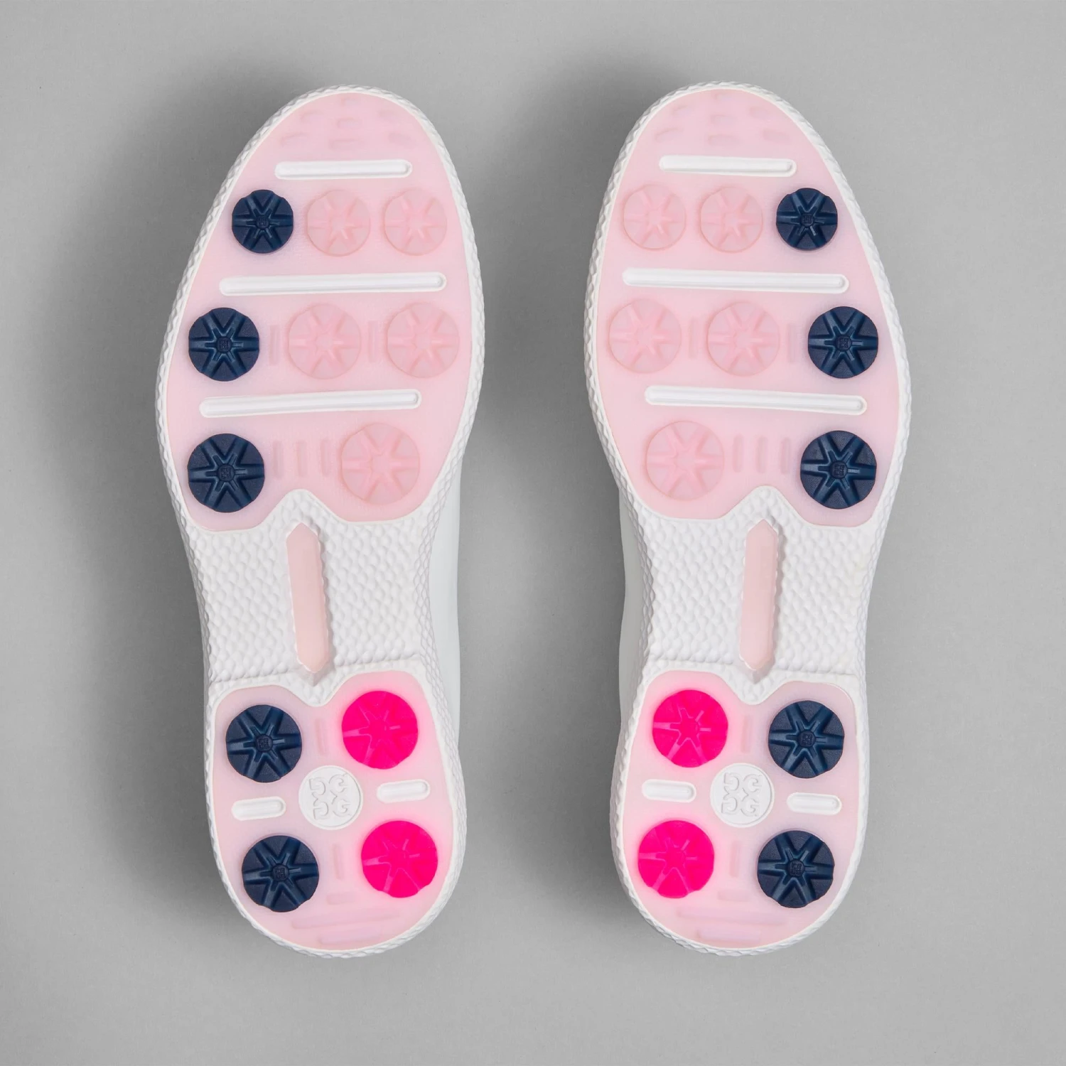 G/FORE Gallivan2r Brogue Cap Toe Kiltie Ladies Golf Shoes Snow/Blush 6 G/FORE Gallivan2r Brogue Cap Toe Kiltie Ladies Golf Shoes Snow/Blush - Image 4