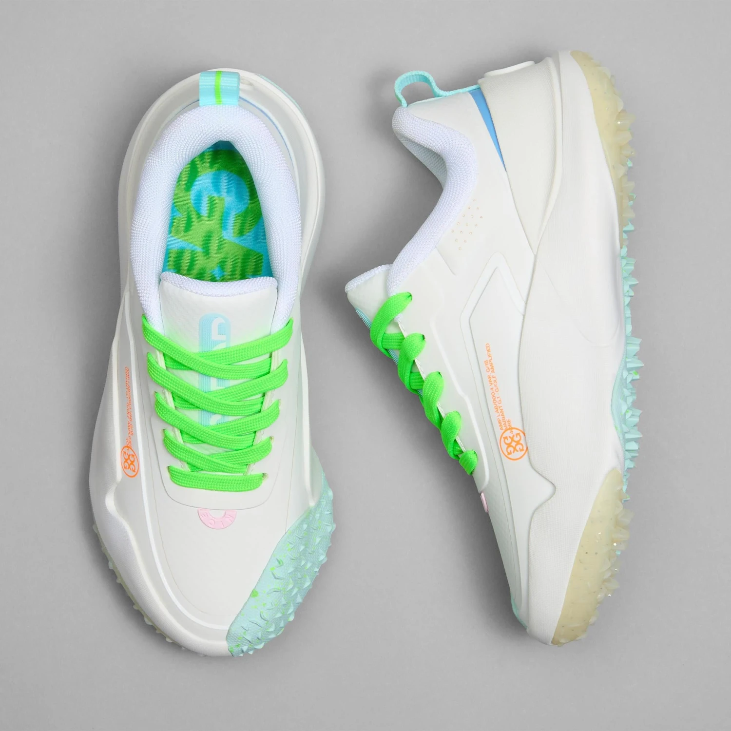 G/FORE G/18 Ladies Golf Shoes Snow/Multi 4 G/FORE G/18 Ladies Golf Shoes Snow/Multi - Image 2