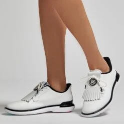 G/FORE Gallivan2r Debossed Heart G's Kiltie Ladies Golf Shoes Snow/Onyx 15 G/FORE Gallivan2r Debossed Heart G's Kiltie Ladies Golf Shoes Snow/Onyx -Teepeg Store image449928610