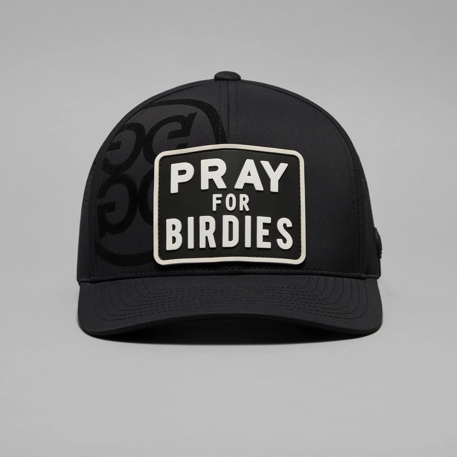 G/FORE Pray For Birdies Snapback Mens Cap Onyx 4 G/FORE Pray For Birdies Snapback Mens Cap Onyx - Image 2