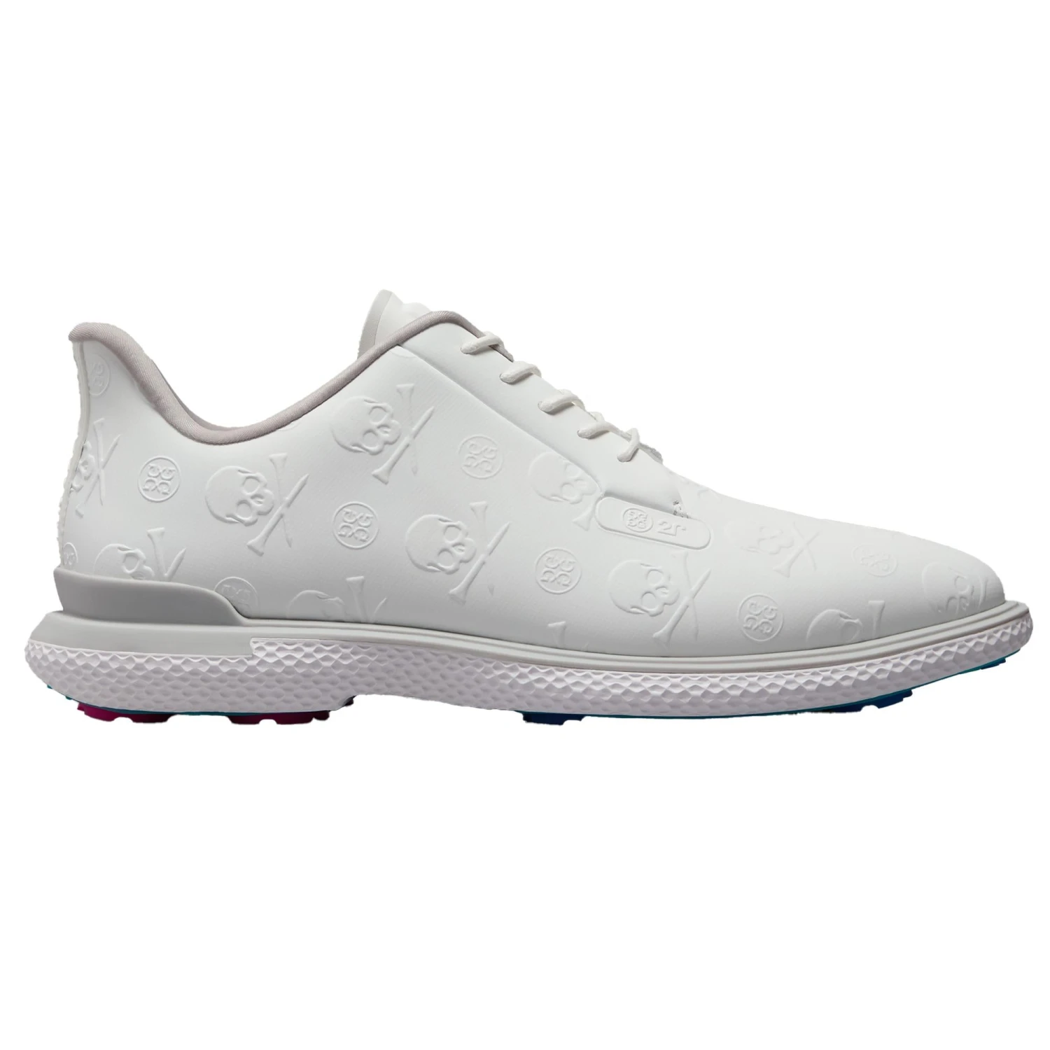 G/FORE Embossed Gallivan2r Mens Golf Shoes Snow/Nimbus 3 G/FORE Embossed Gallivan2r Mens Golf Shoes Snow/Nimbus