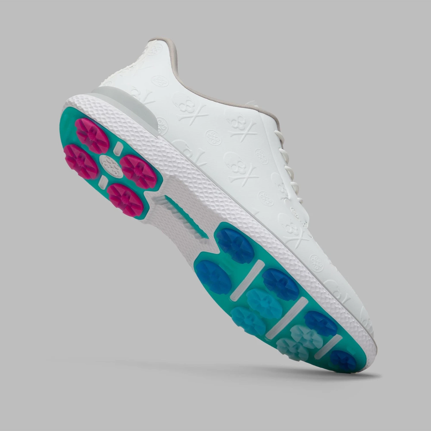 G/FORE Embossed Gallivan2r Mens Golf Shoes Snow/Nimbus 8 G/FORE Embossed Gallivan2r Mens Golf Shoes Snow/Nimbus - Image 6