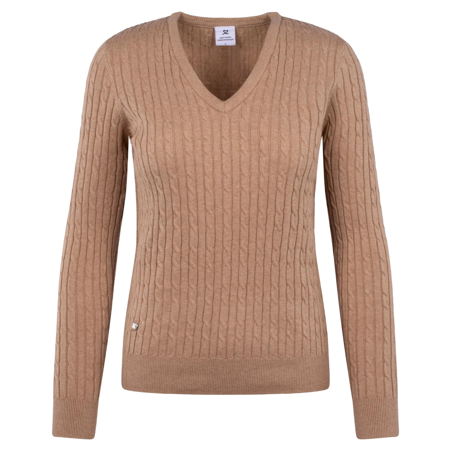 Daily Sports Madelene Knitted Ladies Golf Sweater Raw 3 Daily Sports Madelene Knitted Ladies Golf Sweater Raw