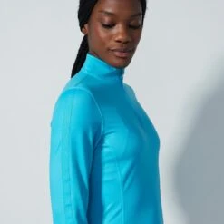 Daily Sports Anna Ladies Golf Mid Layer Sea Salt -Teepeg Store image450476037