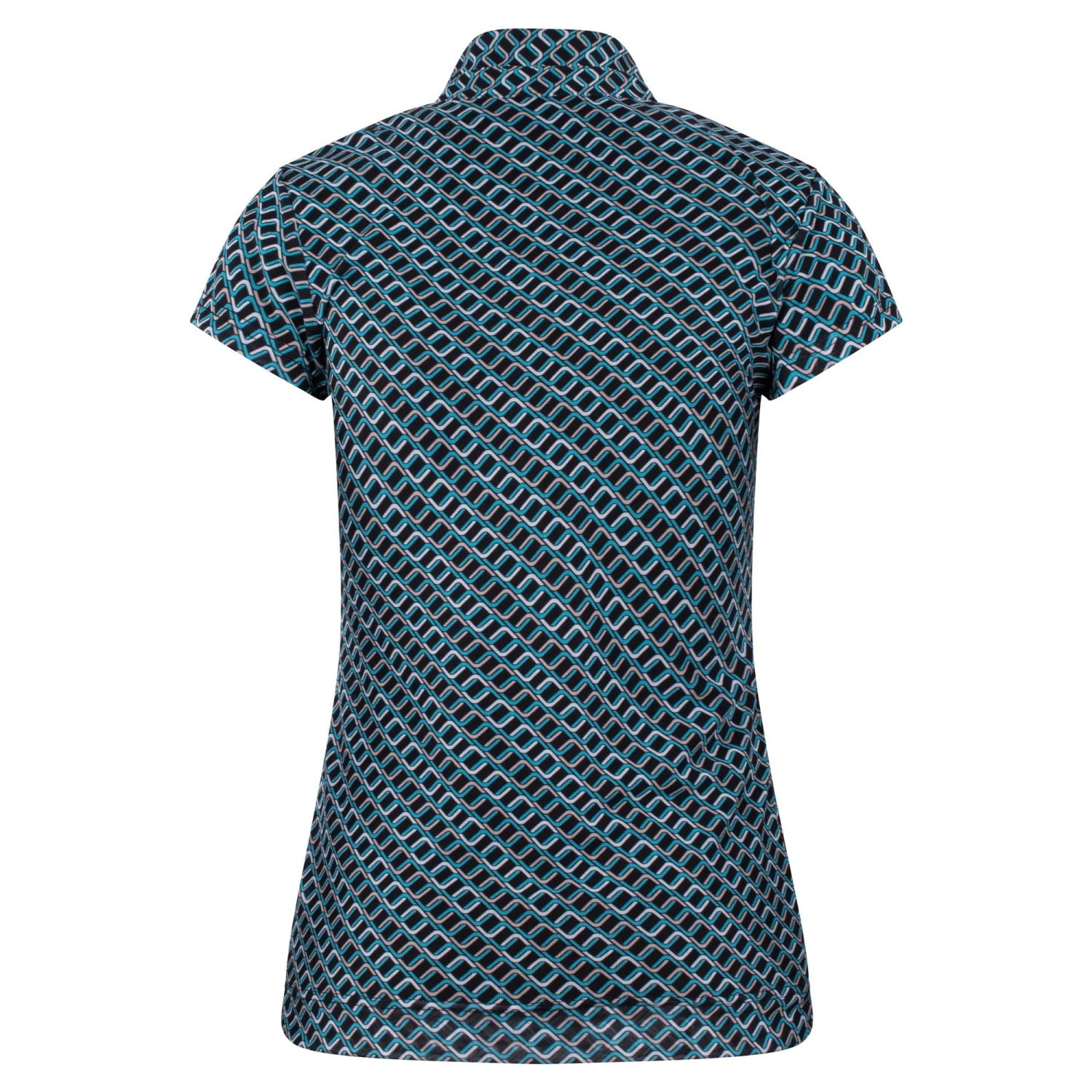 Daily Sports Valente Ladies Golf Polo Shirt Geo Tribe 4 Daily Sports Valente Ladies Golf Polo Shirt Geo Tribe - Image 2