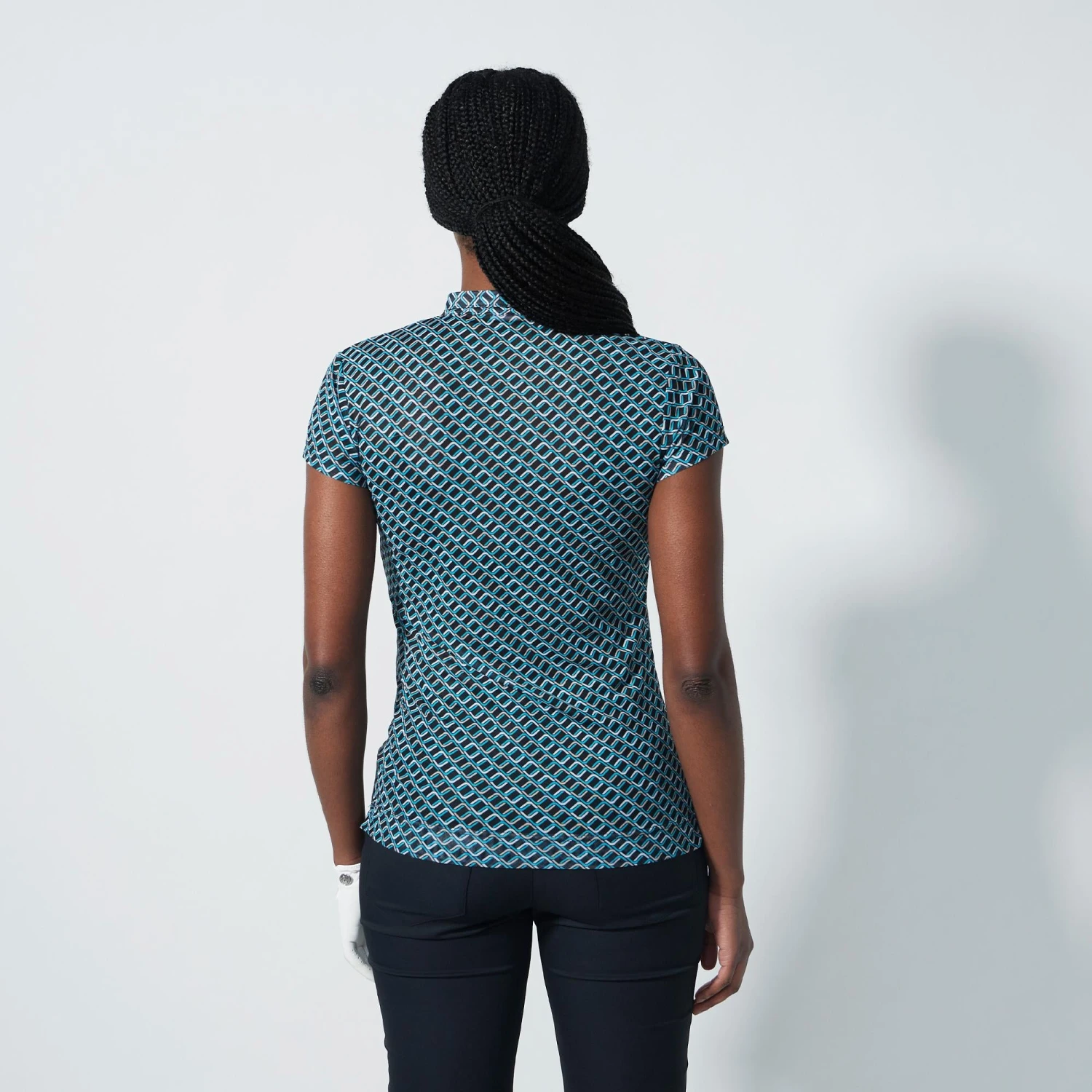 Daily Sports Valente Ladies Golf Polo Shirt Geo Tribe 6 Daily Sports Valente Ladies Golf Polo Shirt Geo Tribe - Image 4