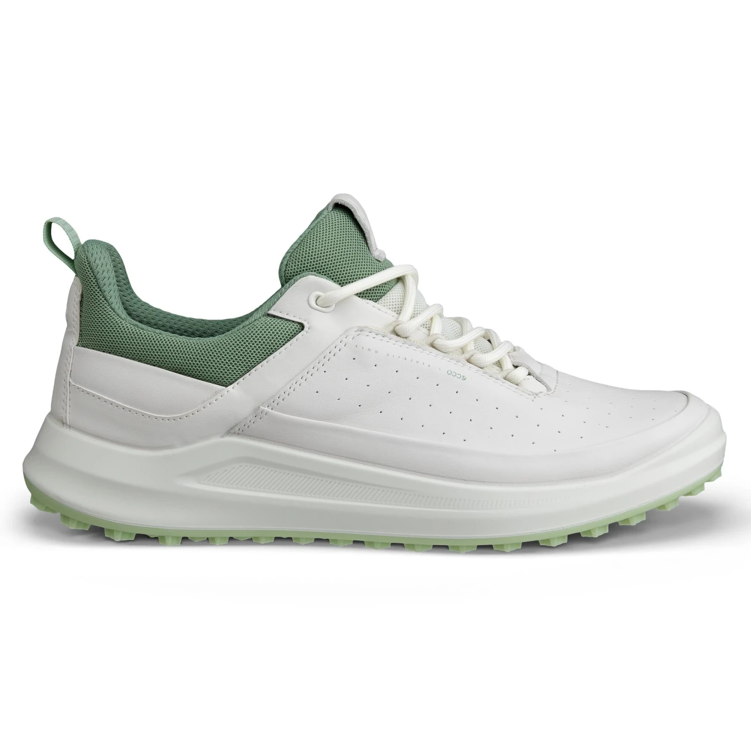 Ecco Golf Core Gradient Ladies Golf Shoes White/Sedum Green 3 Ecco Golf Core Gradient Ladies Golf Shoes White/Sedum Green