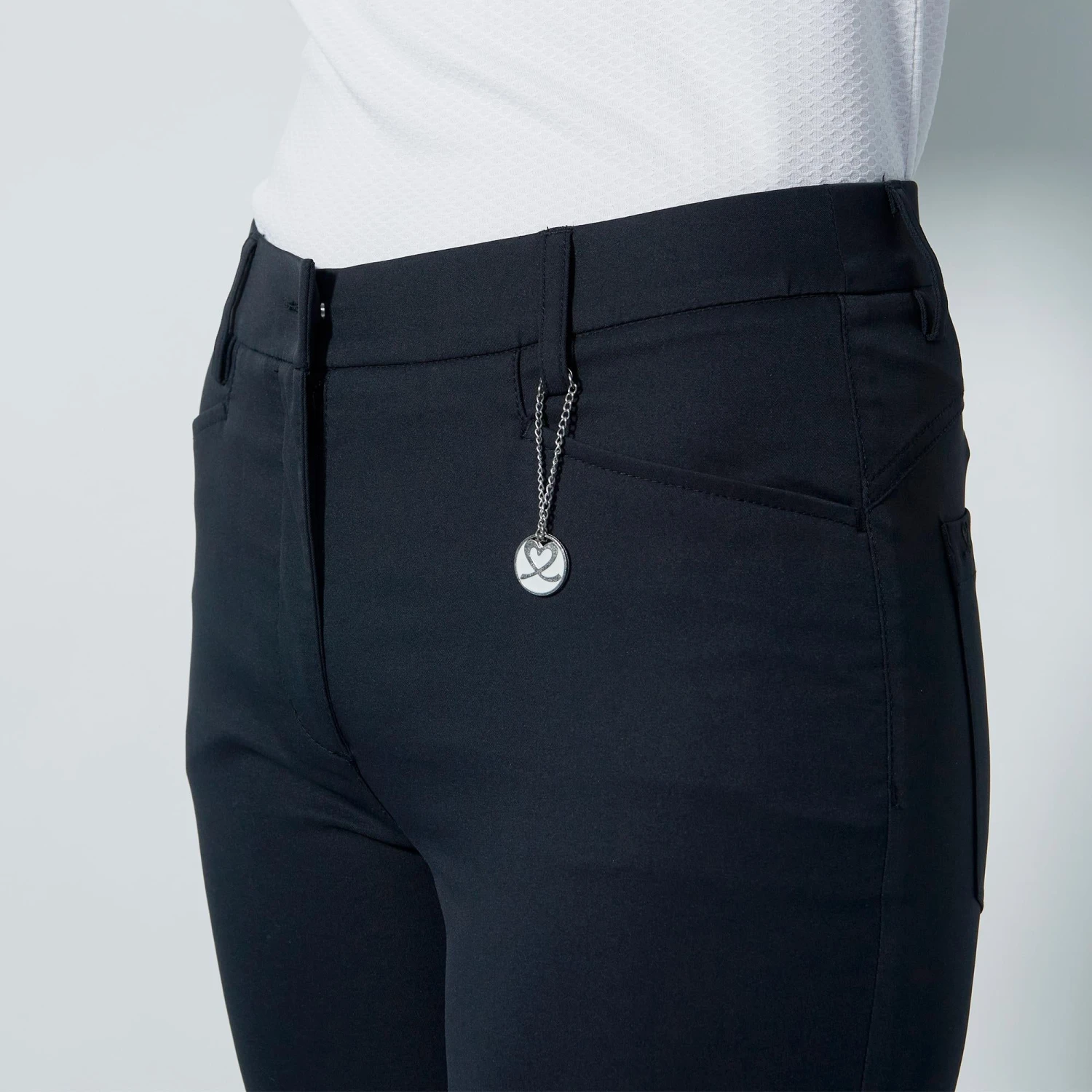 Daily Sports Lyric V2 High Water Ladies Golf Pants Black 94CM 7 Daily Sports Lyric V2 High Water Ladies Golf Pants Black 94CM - Image 5