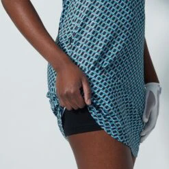 Daily Sports Valente Ladies Sleeveless Golf Dress Geo Tribe -Teepeg Store image450552568