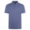 Lyle & Scott Sport SS Mens Polo Shirt Explorer Blue -Teepeg Store image450771100