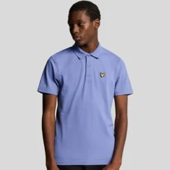 Lyle & Scott Sport SS Mens Polo Shirt Explorer Blue -Teepeg Store image450771104