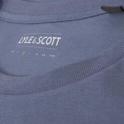 Lyle & Scott Martin SS Mens T-Shirt Explorer Blue -Teepeg Store image450771249