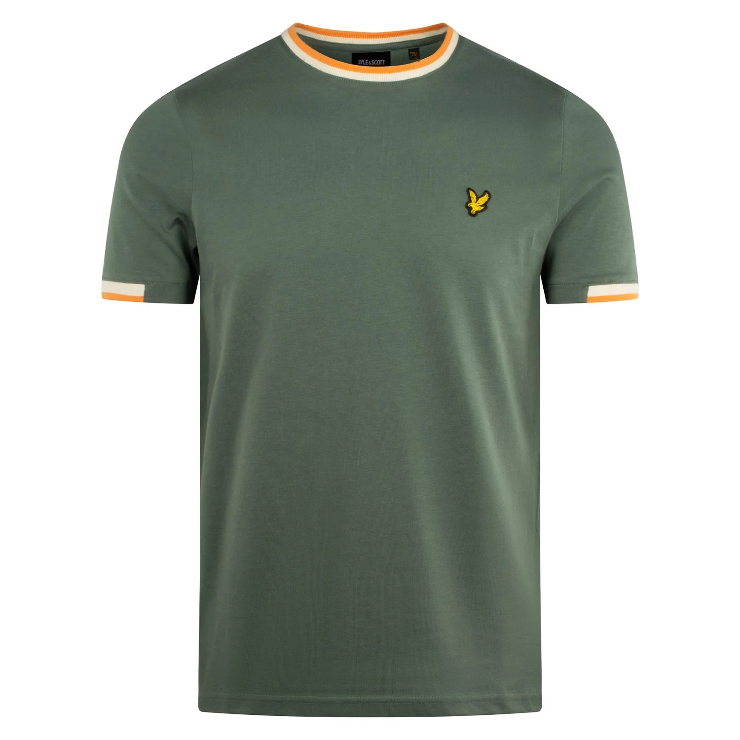 Lyle & Scott Half Tipped T-Shirt Green Mercurial 3 Lyle & Scott Half Tipped T-Shirt Green Mercurial