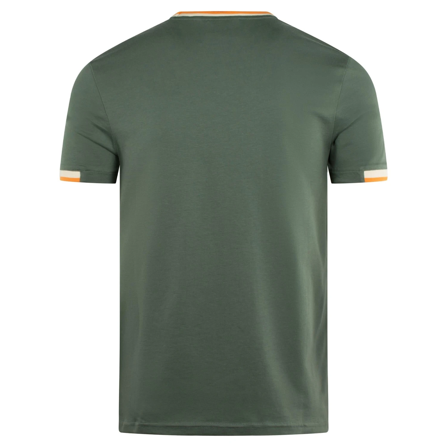 Lyle & Scott Half Tipped T-Shirt Green Mercurial 4 Lyle & Scott Half Tipped T-Shirt Green Mercurial - Image 2