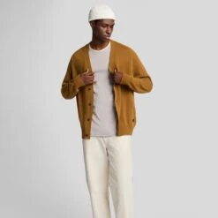 Lyle & Scott Half Tipped T-Shirt Pale Grey -Teepeg Store image450771874